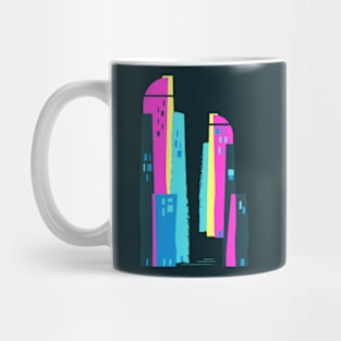 Buildings Abstract Mug